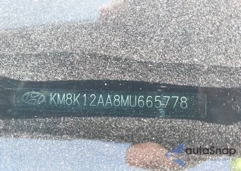 2021 Hyundai Kona Se из США, поврежденный, VIN KM8K12AA8MU665778